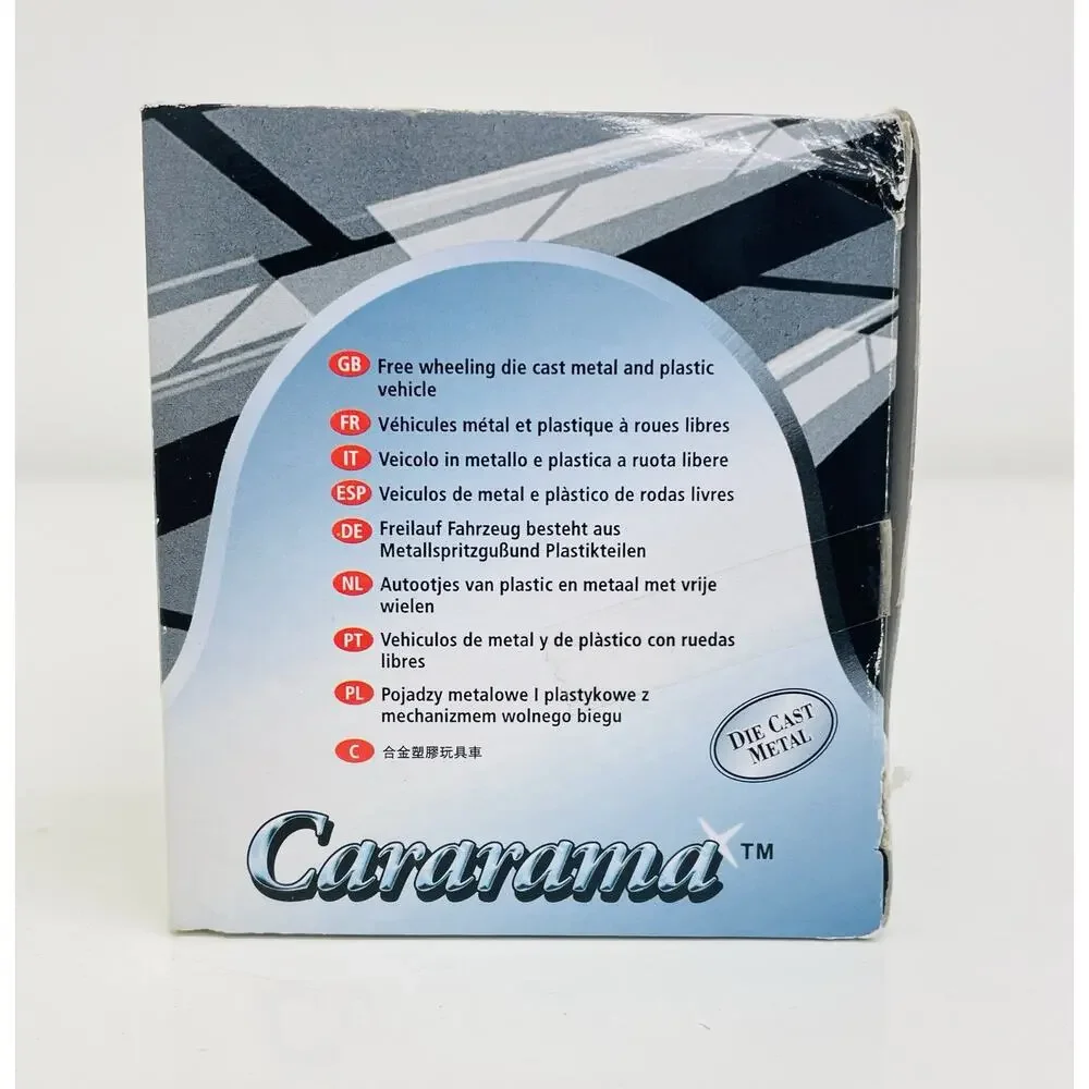Cararama Mini Cooper w/ Polar 400 Camper Travel Trailer 1:43 Diecast 7010500 New